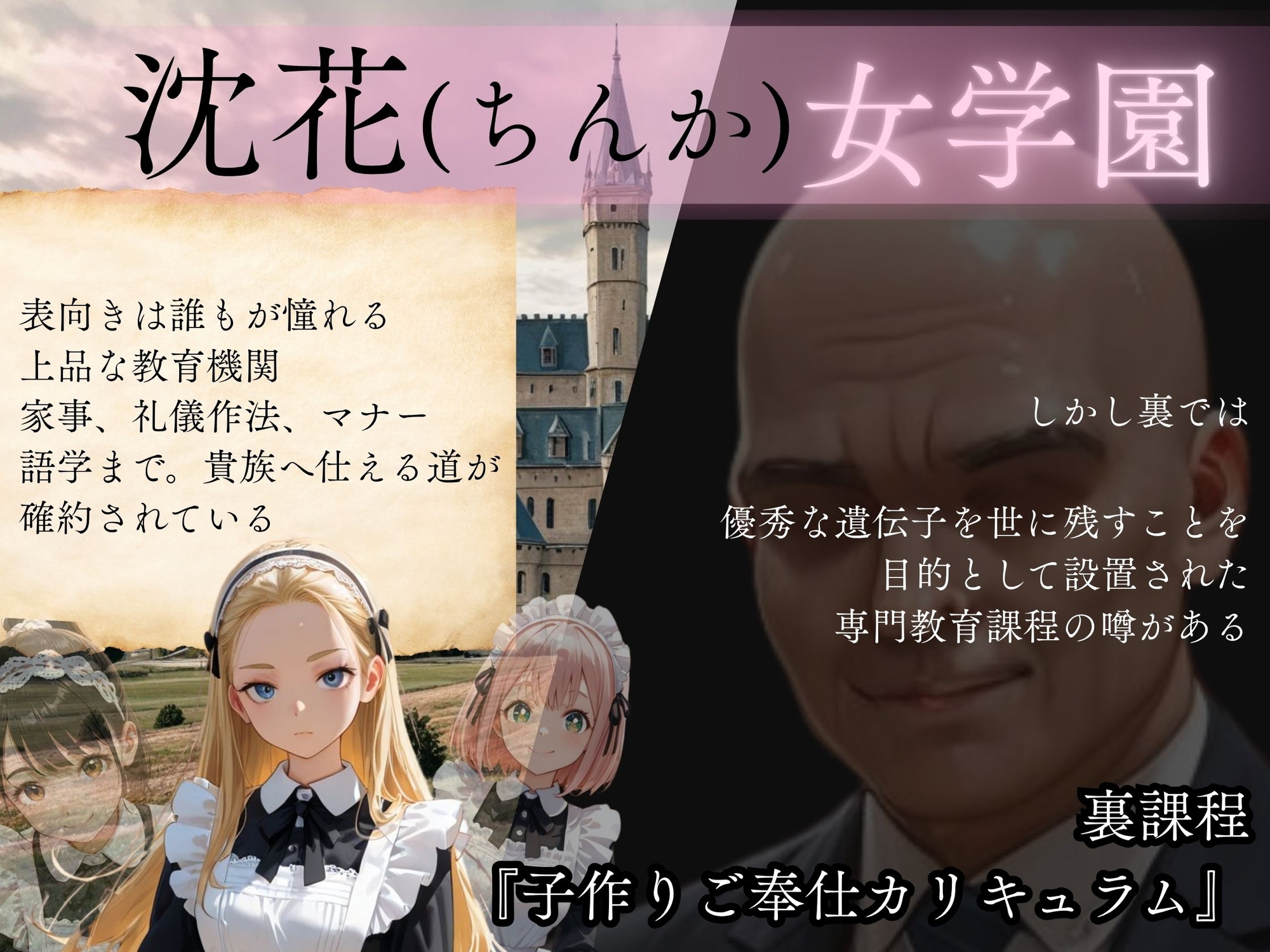 孕ませご奉仕学園～子宮でご奉仕させていただきます～ 神城アリサ 画像1