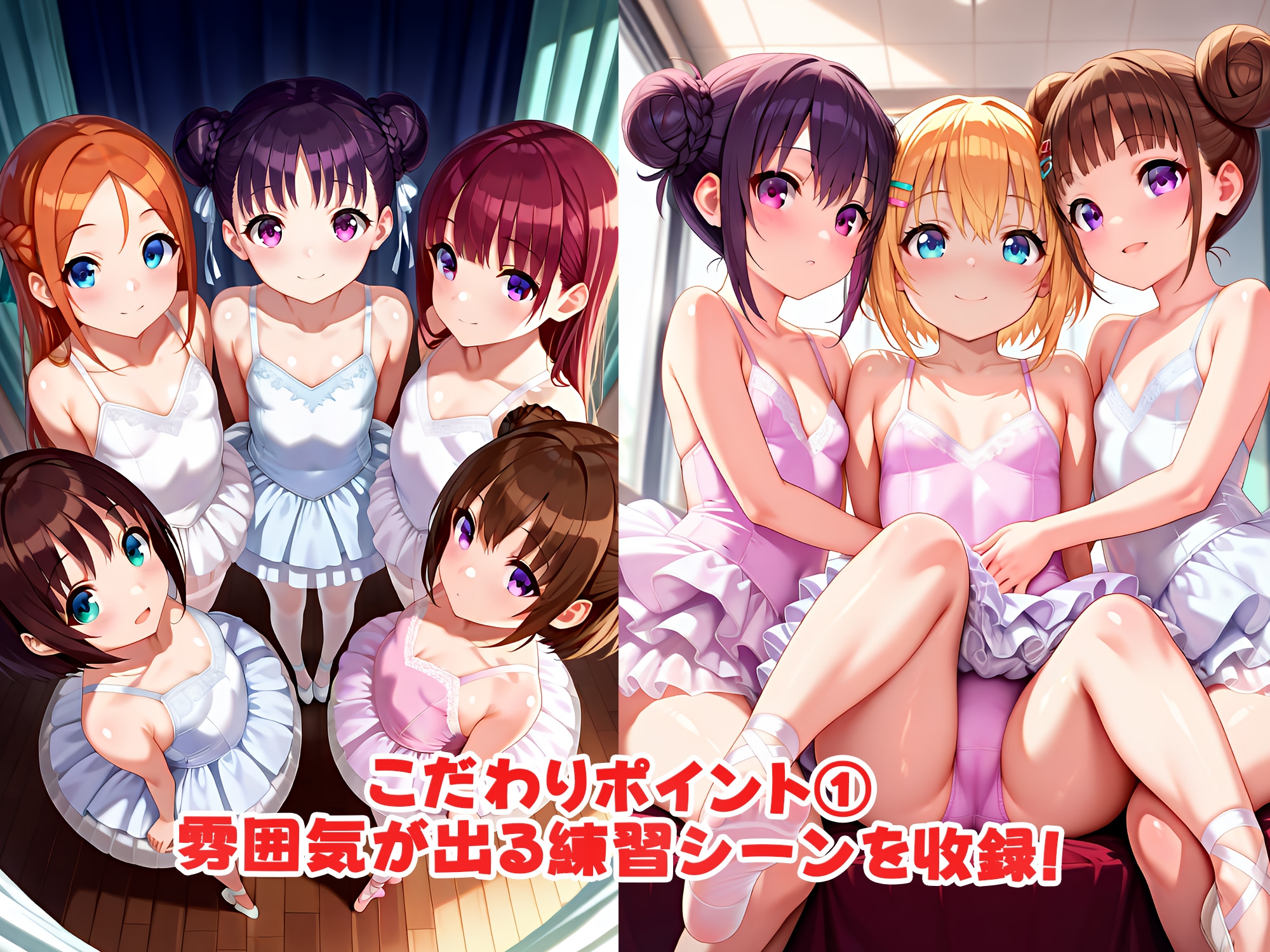 つるぺたバレエ団淫欲指導記録 画像5