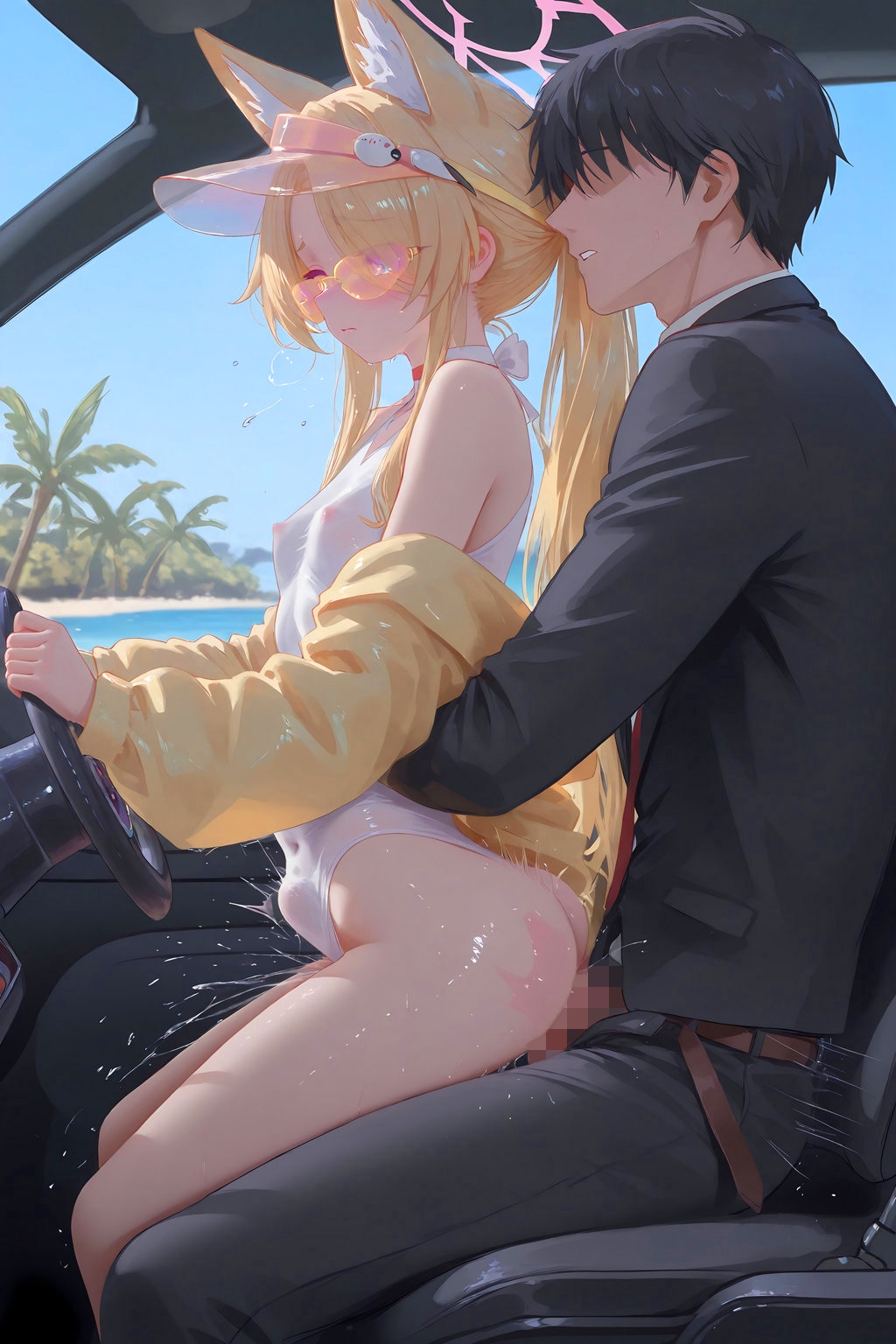ながら運転事例・水着乱交パーティー (176P セイア+ミカ&ナギサ) 画像10