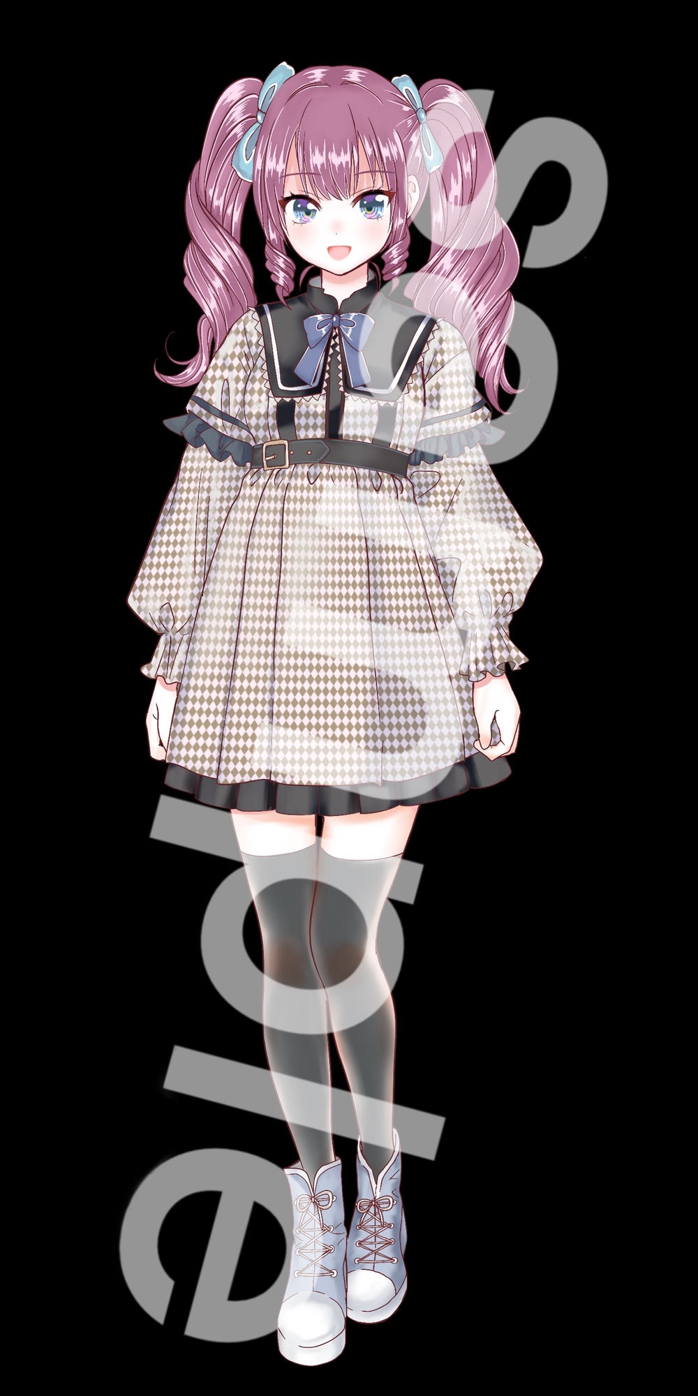 ファンタジー衣装の少女立ち絵36 画像1