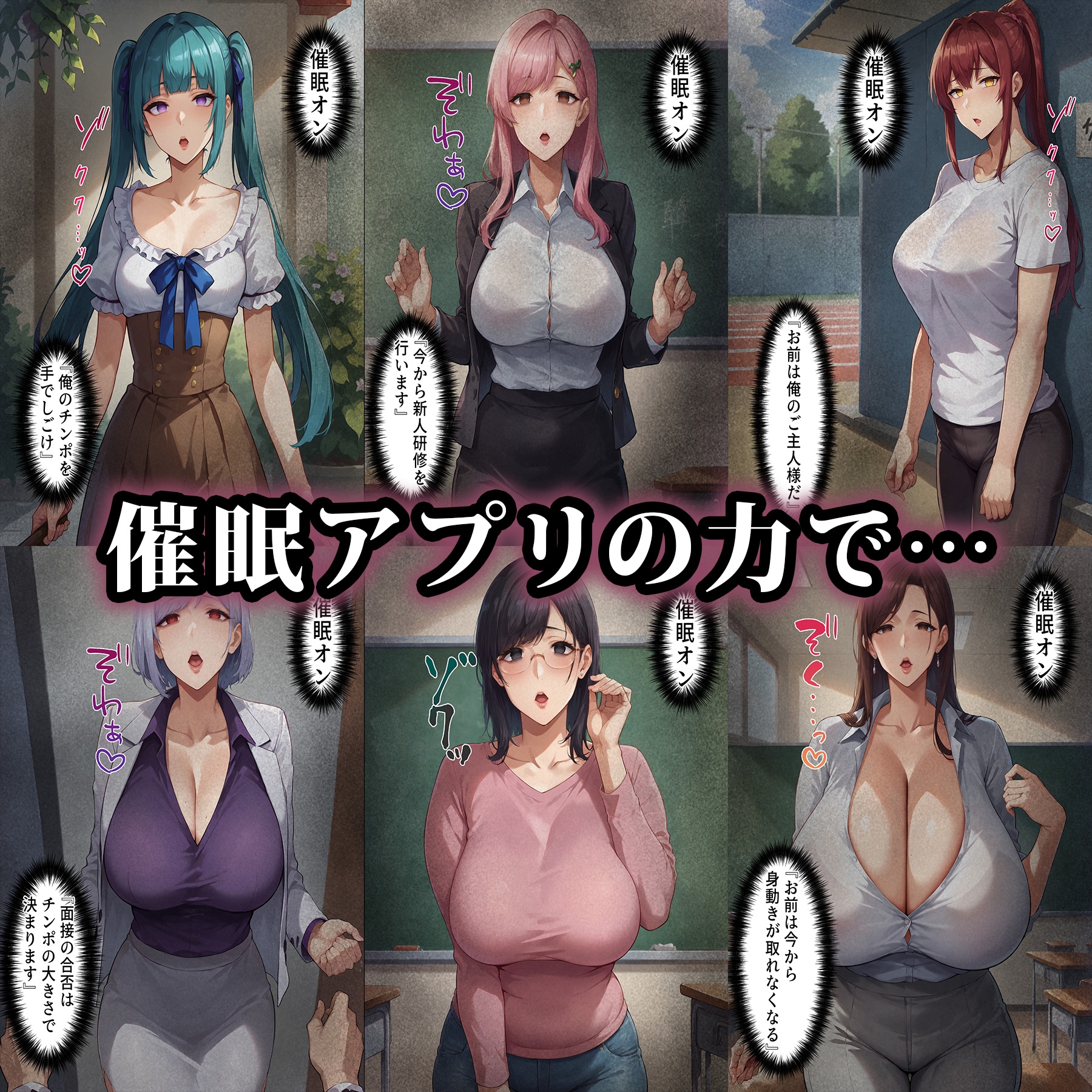 催○おじさんに支配された女達～総集編_6