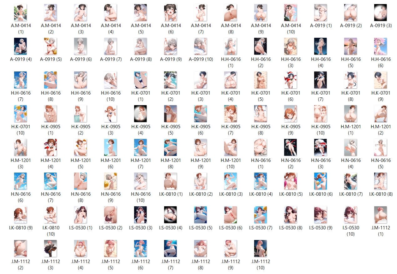 【Normal】41キャラ イラストまとめ + 34人集合イラスト 画像2