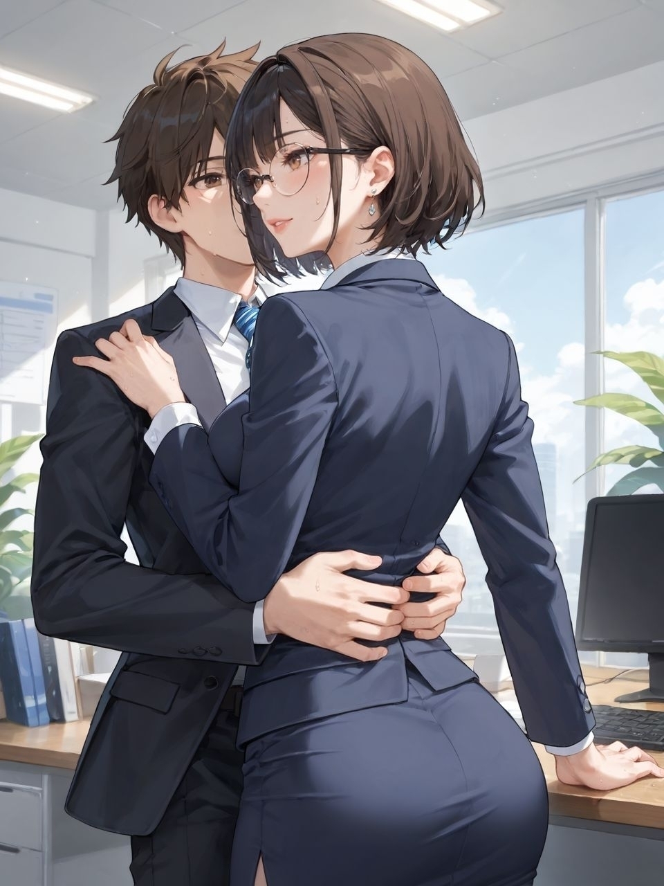 あなたのやる気勃たせます。～メガネっ娘が体を張って全力ご奉仕 画像8