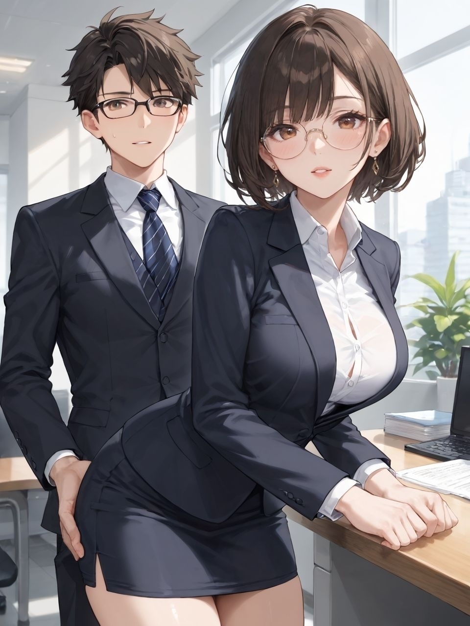 あなたのやる気勃たせます。～メガネっ娘が体を張って全力ご奉仕 画像9