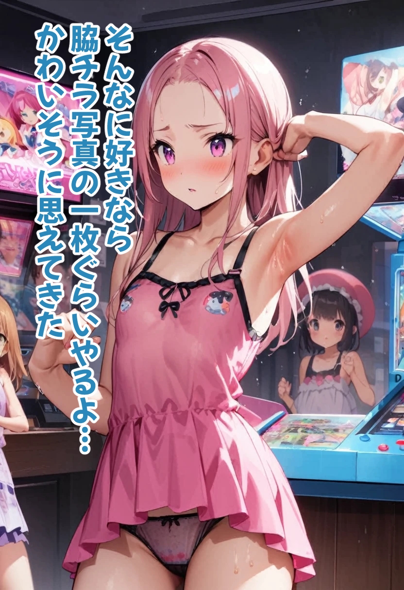 オデコメガネちゃんとゲーセンデート！ 脇でイク！ 画像8