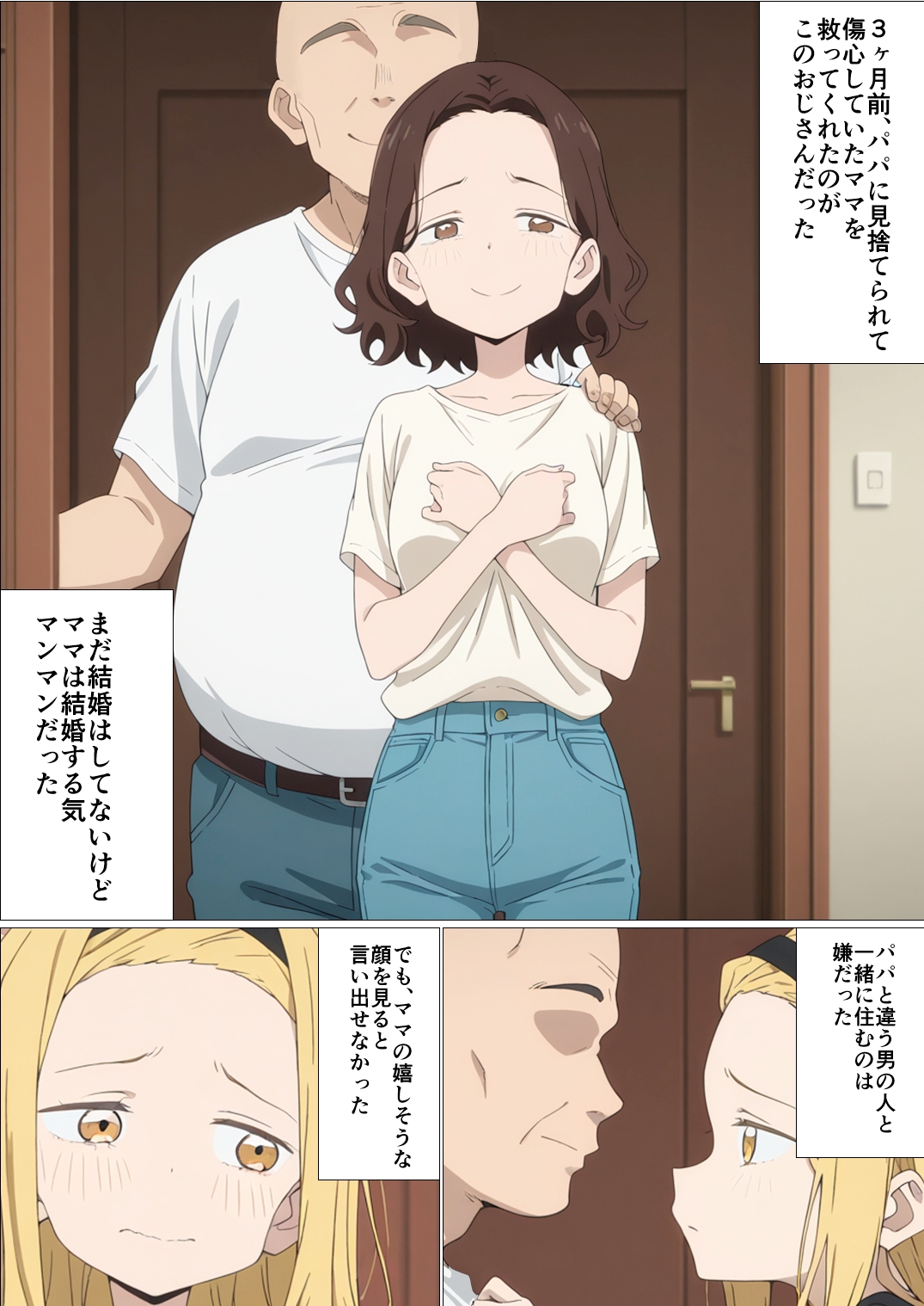 ママのためにおじさんチンポを受け入れる 画像4