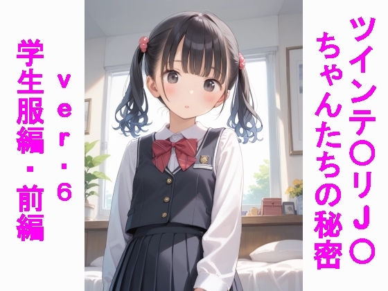 ツインテ〇リJ〇ちゃんたちの秘密ver.6学生服編・前編