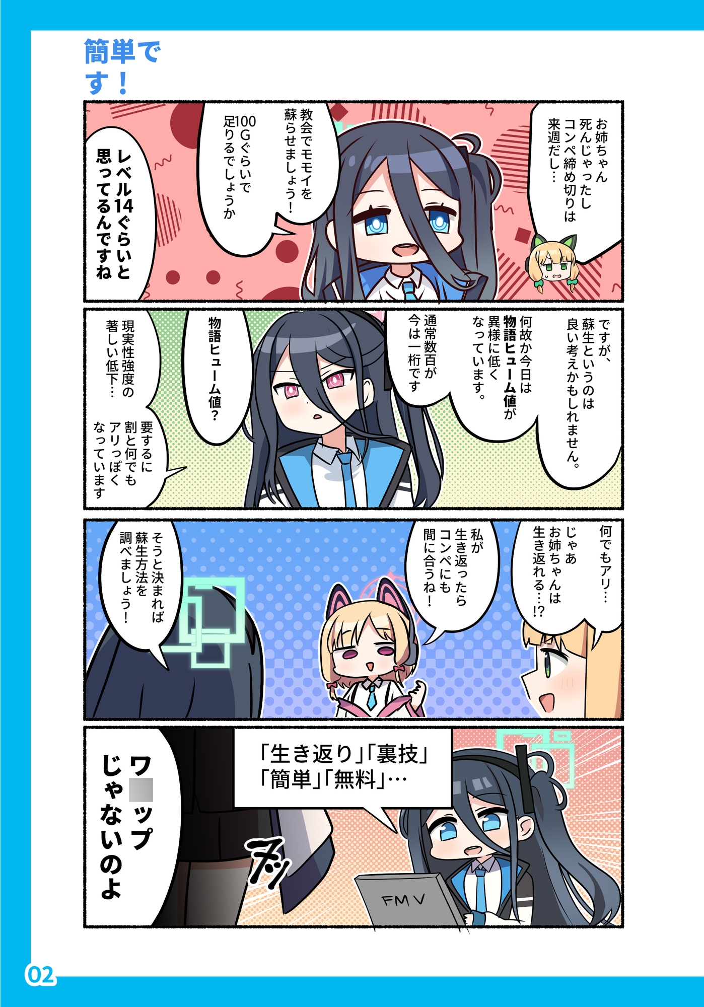 ブルーアーカ◯ブの超面白い4コマ 画像2