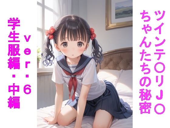 ツインテ〇リJ〇ちゃんたちの秘密ver.6学生服編・中編