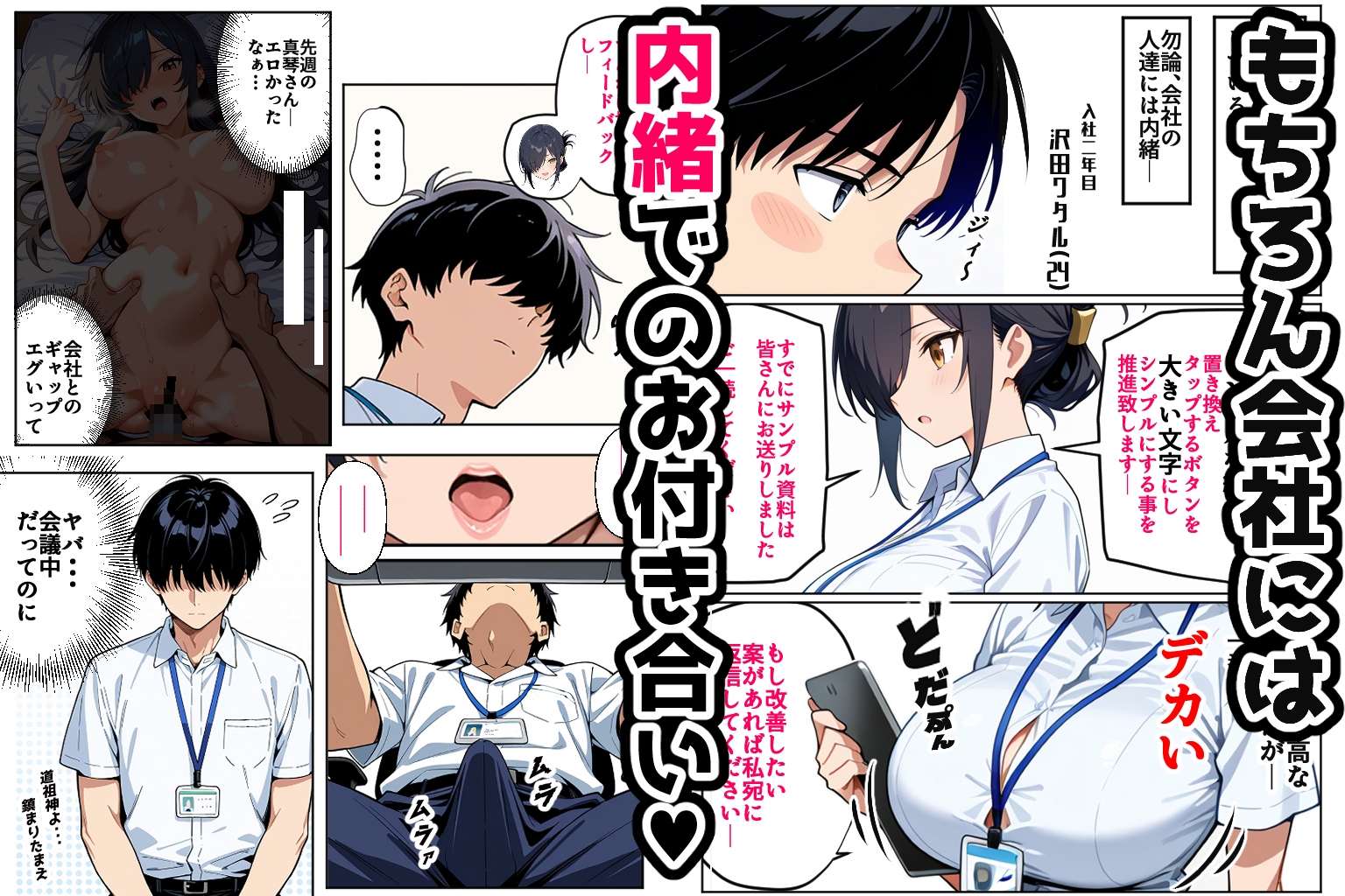 上司彼女が堕ちるまで(CG・マンガ総数420p) 画像2