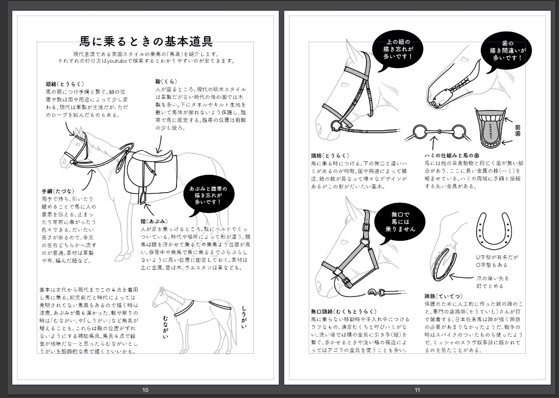 創作のための馬がわかる本