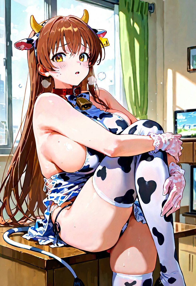 爆乳AI牛柄ビキニXL_1