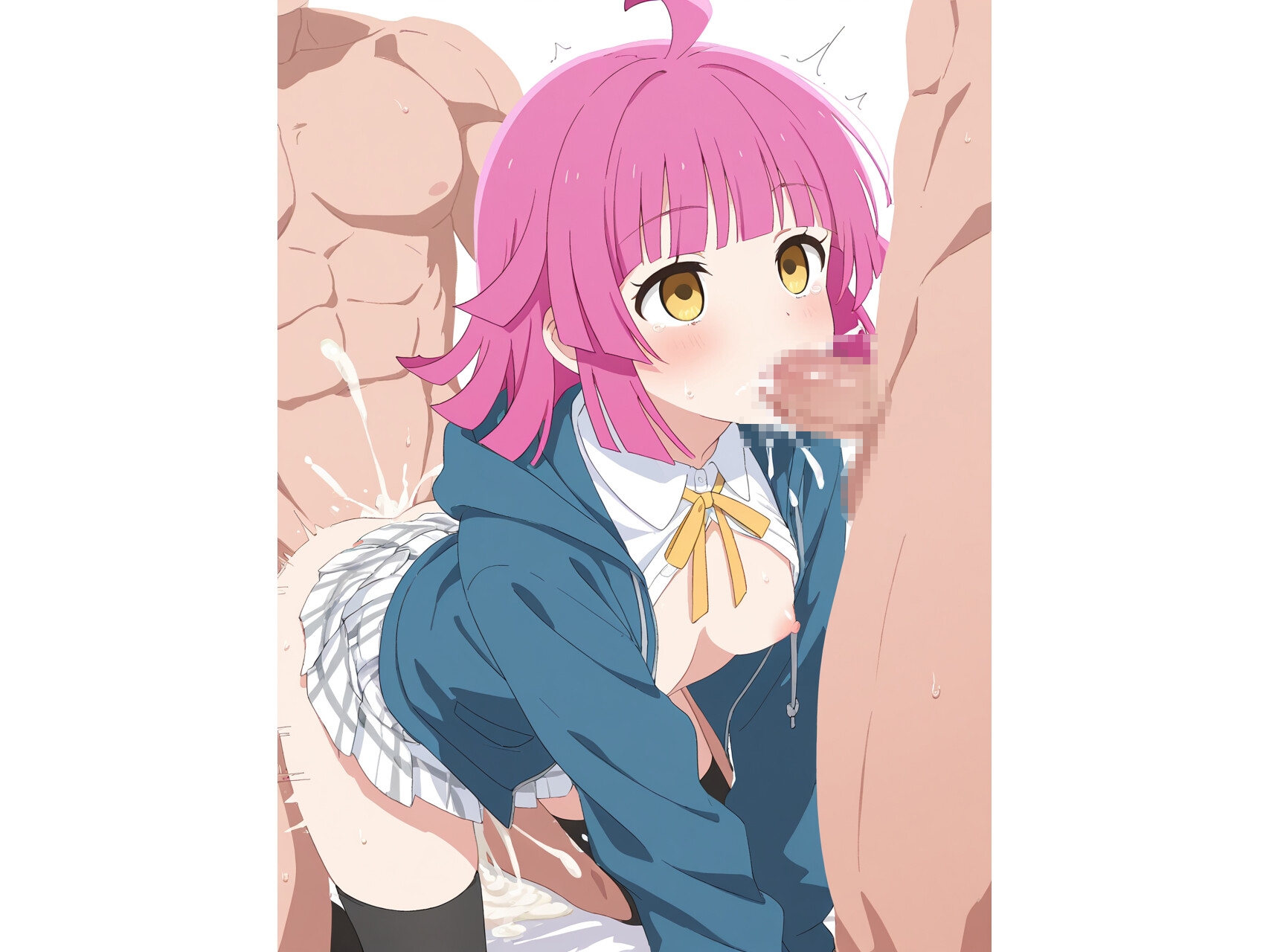 【虹〇咲】璃奈ちゃんの3Pセ〇クスチャレンジ！ 画像4