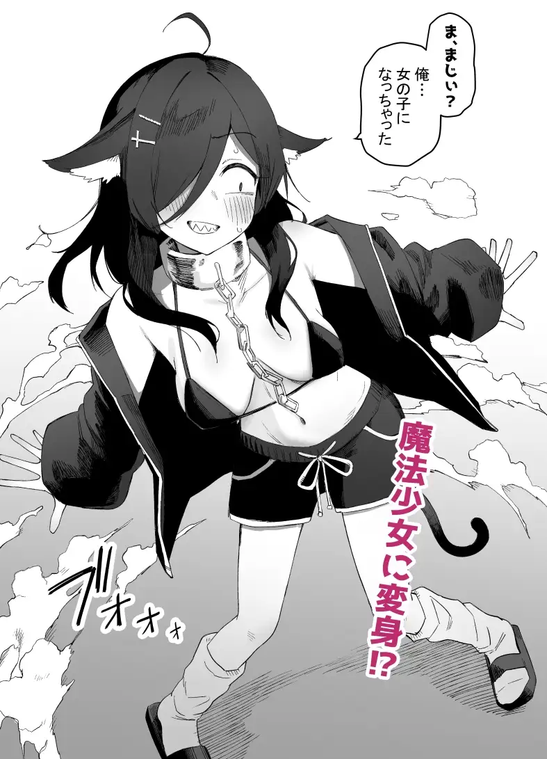 平凡を愛する俺が魔法少女に変身して触手エイリアンにぶち犯される話 サンプル画像 4