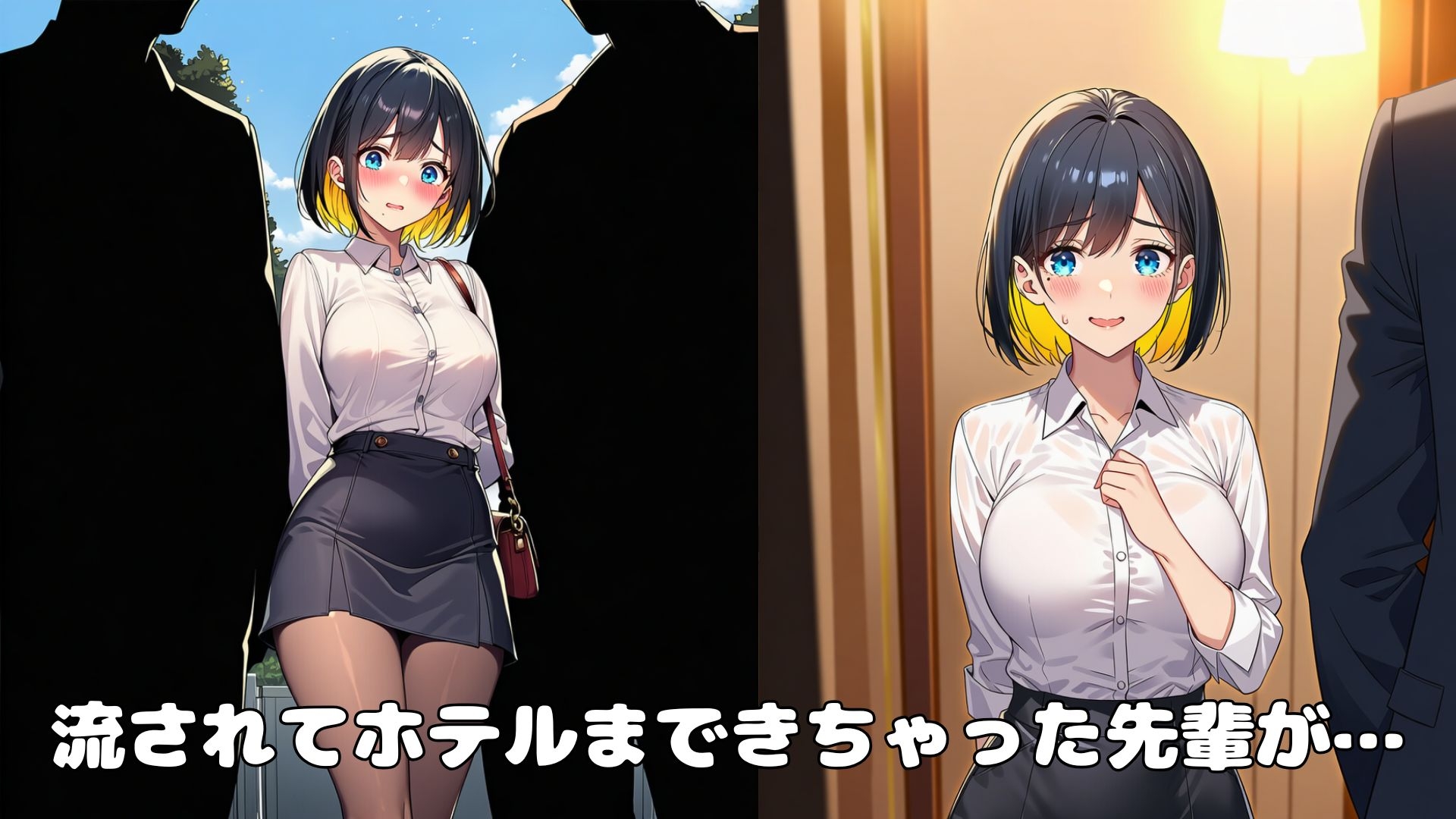 可愛すぎる先輩が知らない男にぐちょぐちょのべちゃべちゃに犯されちゃう話 画像1