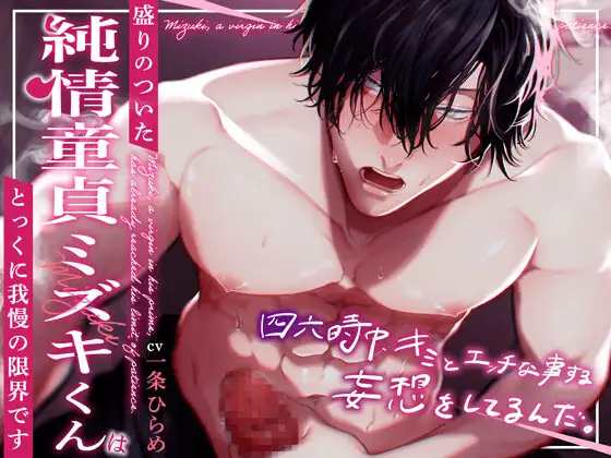 盛りのついた純情童貞ミズキくんはとっくに我慢の限界です。『 四六時中キミとエッチな事する妄想をしてるんだ 』
