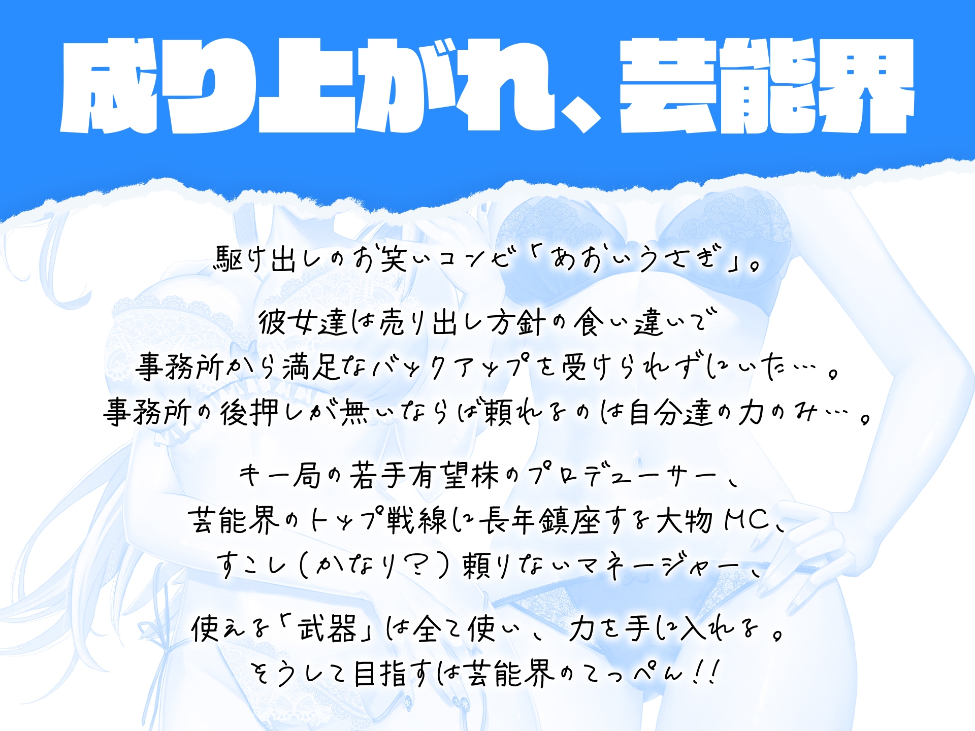 【枕営業上等‼】Blue Rabbit あおいうさぎ 裸一貫からの芸能界成り上がり一代記【期間限定30%オフ‼】 画像2