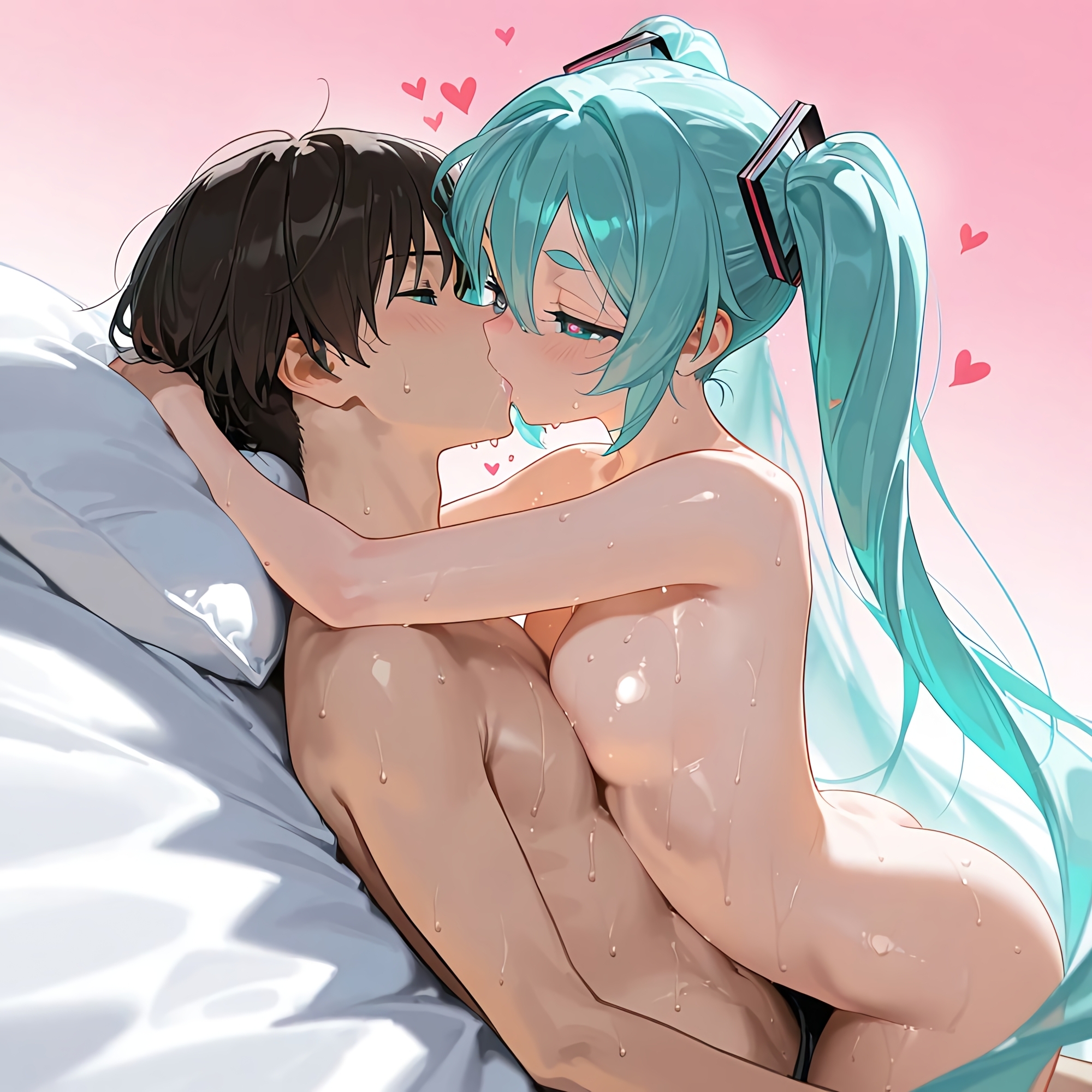 【初◯】ミクさんのえっちおっぱい！！！テカテカぼでぃにえっちえっち～～～～！！！ 画像6