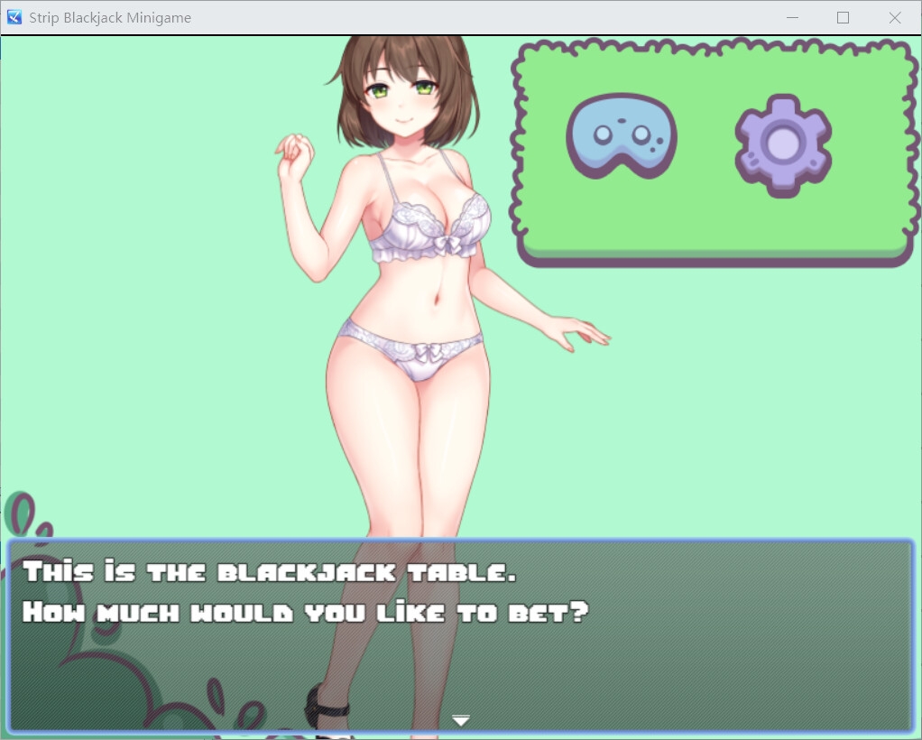 Strip Blackjack Minigame Android 画像3