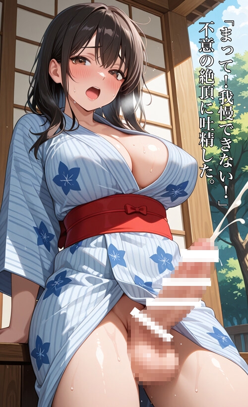 ヌキ殺しニューハーフお姉さん詰め合わせ ～浴衣・水着・甘い夜～ 画像1