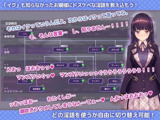 【スマホ版】洗脳アプリで清楚なお嬢様をドスケベ調教するシミュレーション【DL Play Box版】 画像3