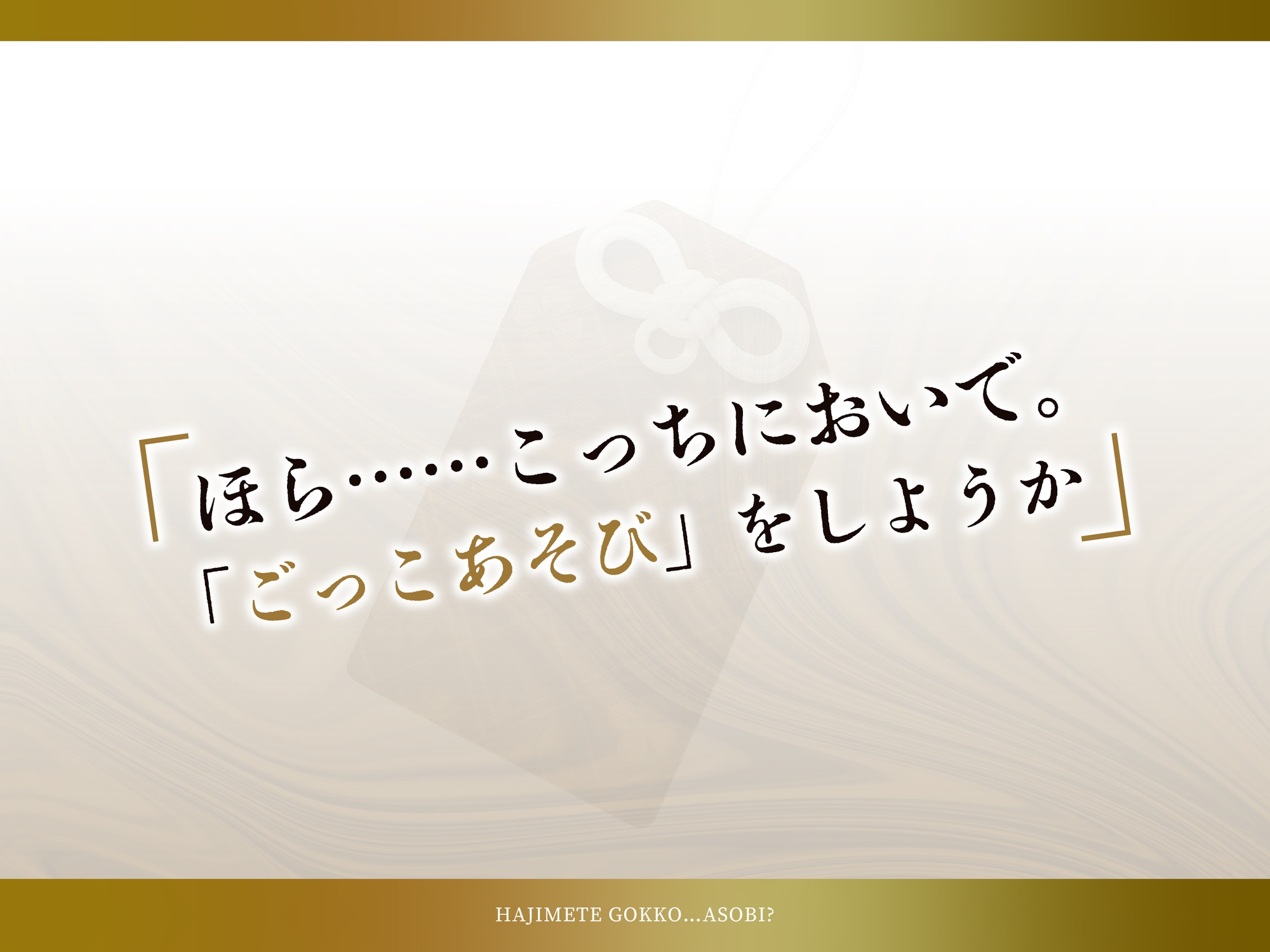 はじめてごっこ…あそび? 画像1