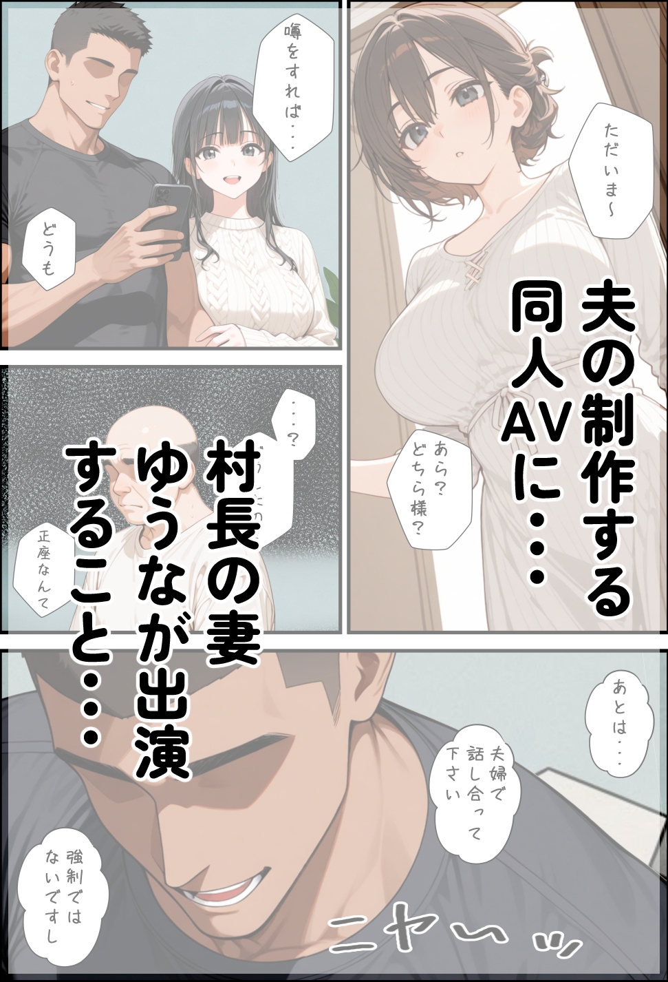淫習のある村に何も知らずに引っ越してきた若妻をつまみ食いしたら、自分の妻が寝取られた話。 画像6