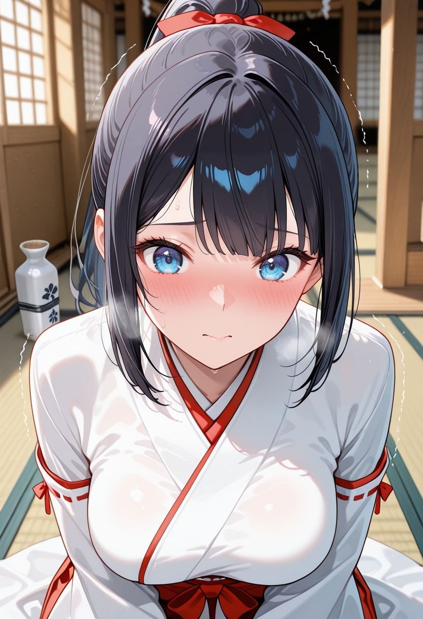 優等生の巫女、神聖を汚す奉仕～白石すみれ～ 画像2
