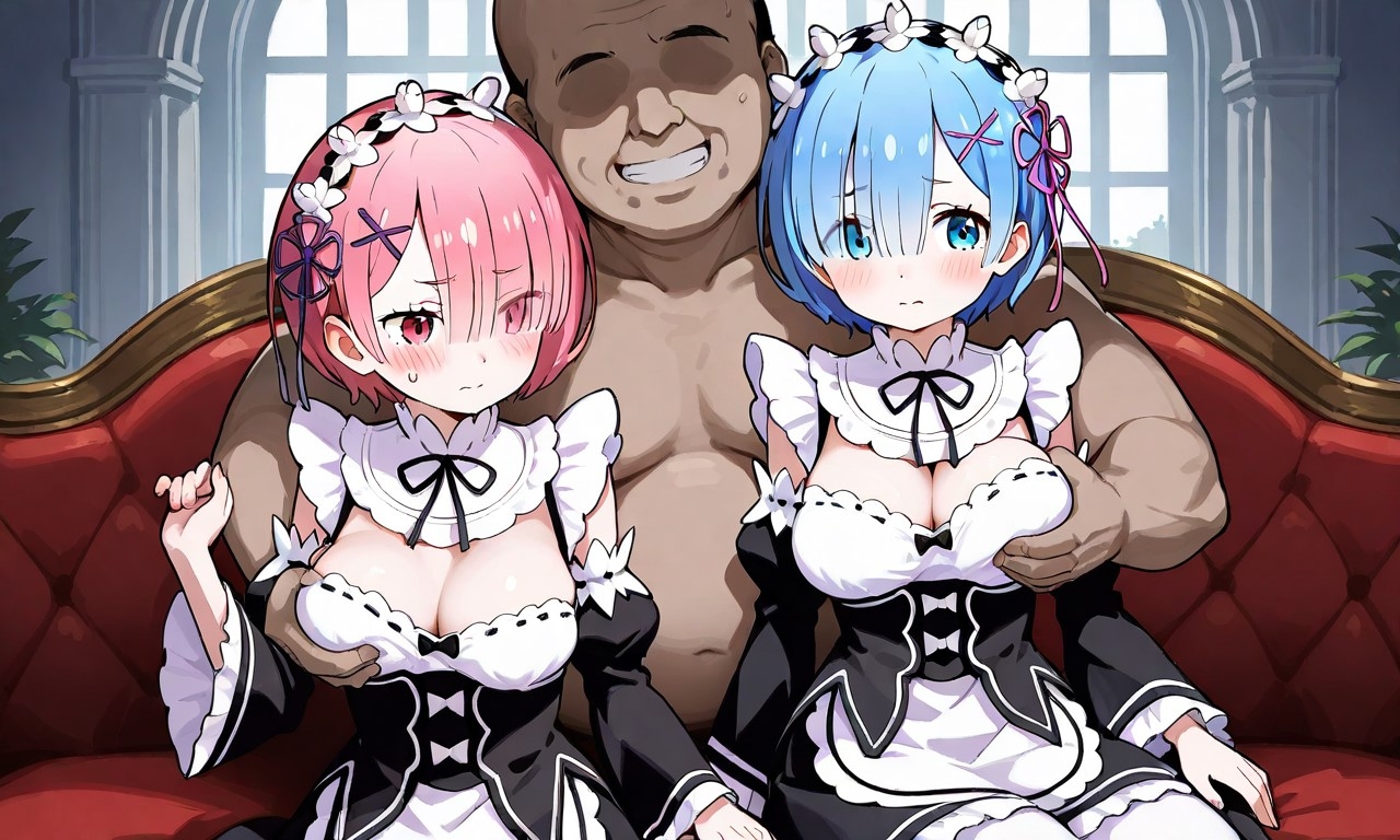 美少女メイド姉妹とのエチエチ生活 画像2