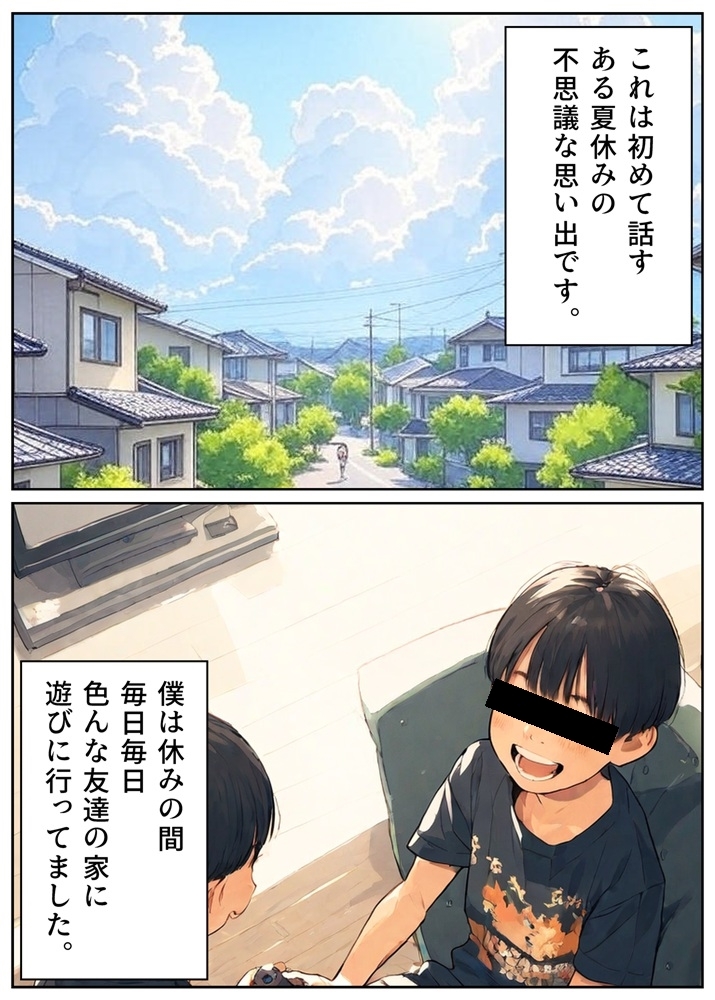 夏休みは、友達の母ちゃんと…！ 画像1