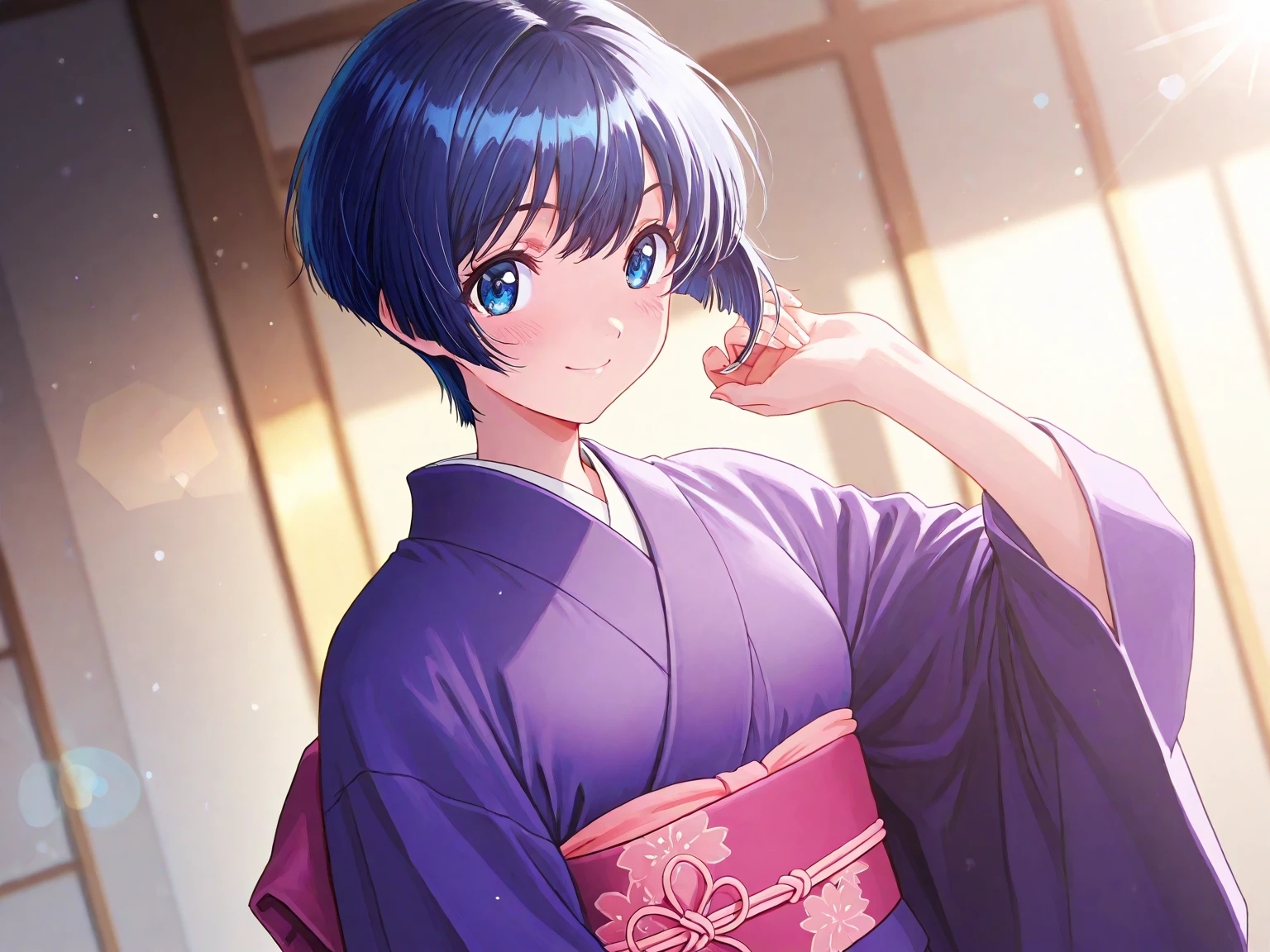 AI美少女イラスト Vol.25 桜〇葵、秘密のアルバイト 画像1