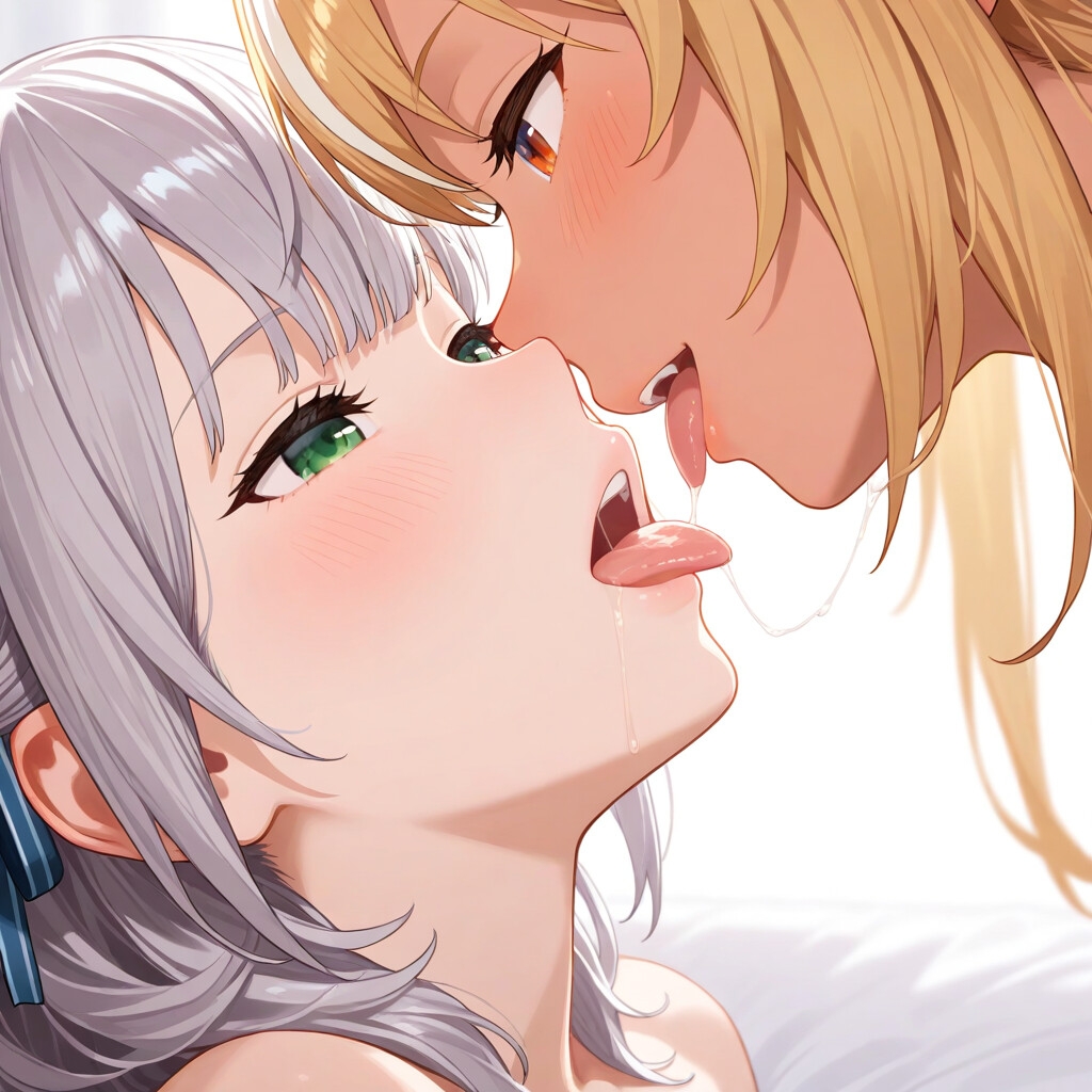 白銀○エルと不知火○レア ノエフレ百合えっち【328枚】 画像4