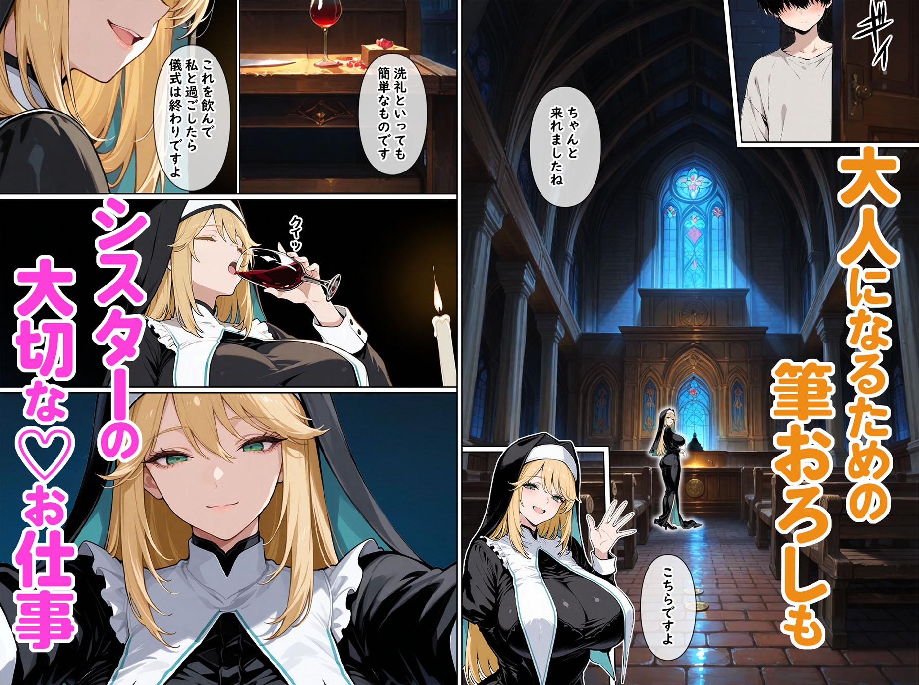 聖女系サキュバスの辺境性活 画像4