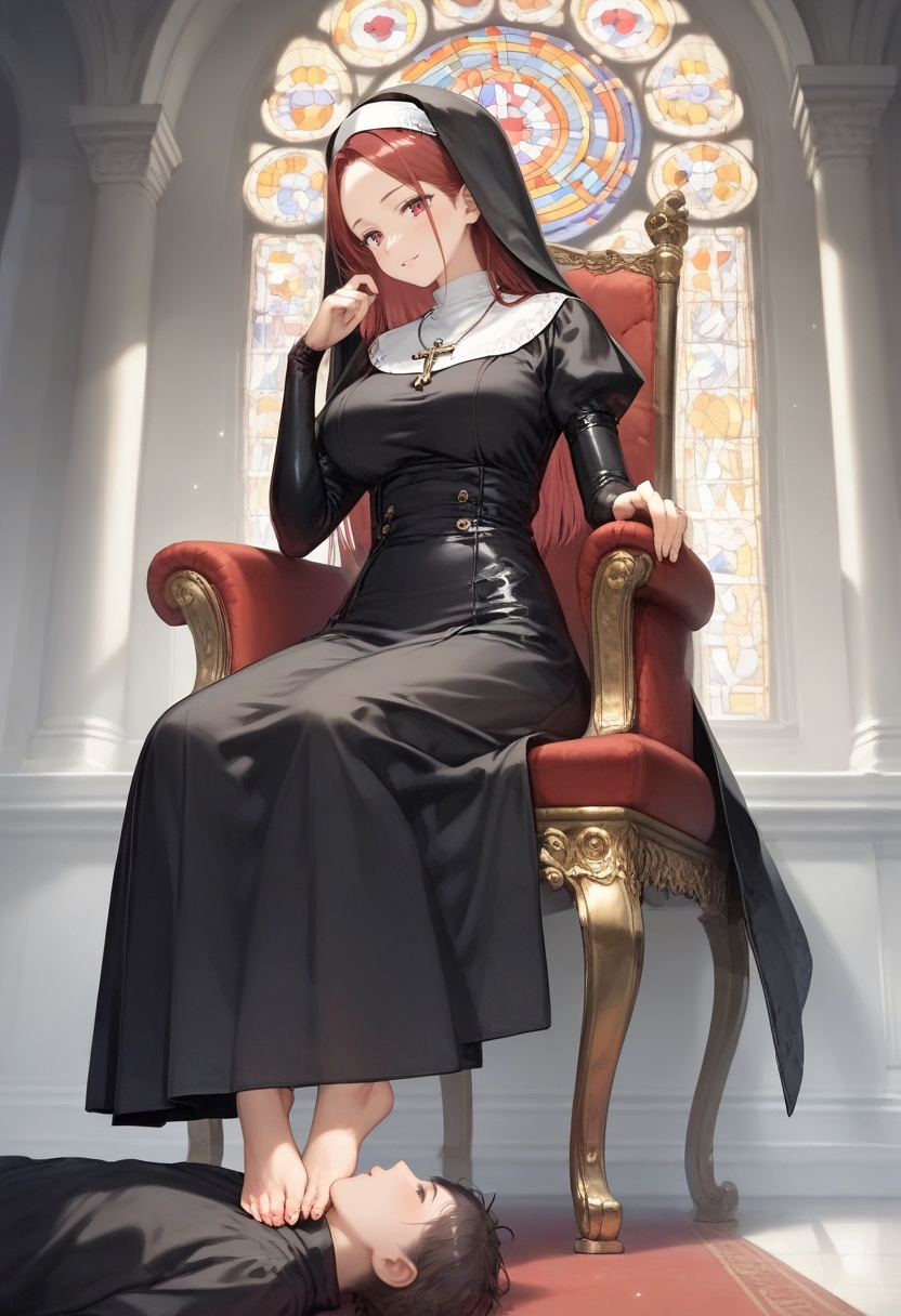 女王様と舐め犬 性職者 シスター編 vol.9 画像2