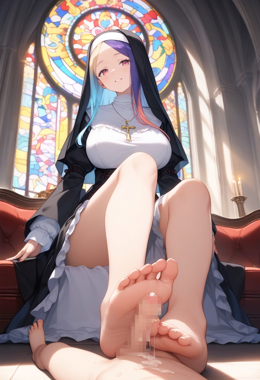 女王様と舐め犬 性職者 シスター編 vol.9 画像3