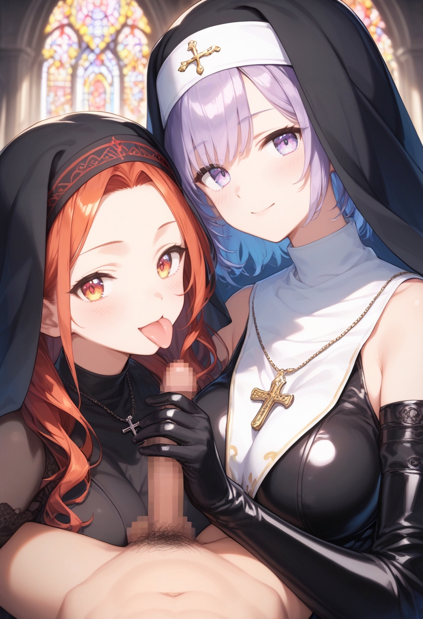女王様と舐め犬 性職者 シスター編 vol.9 画像8