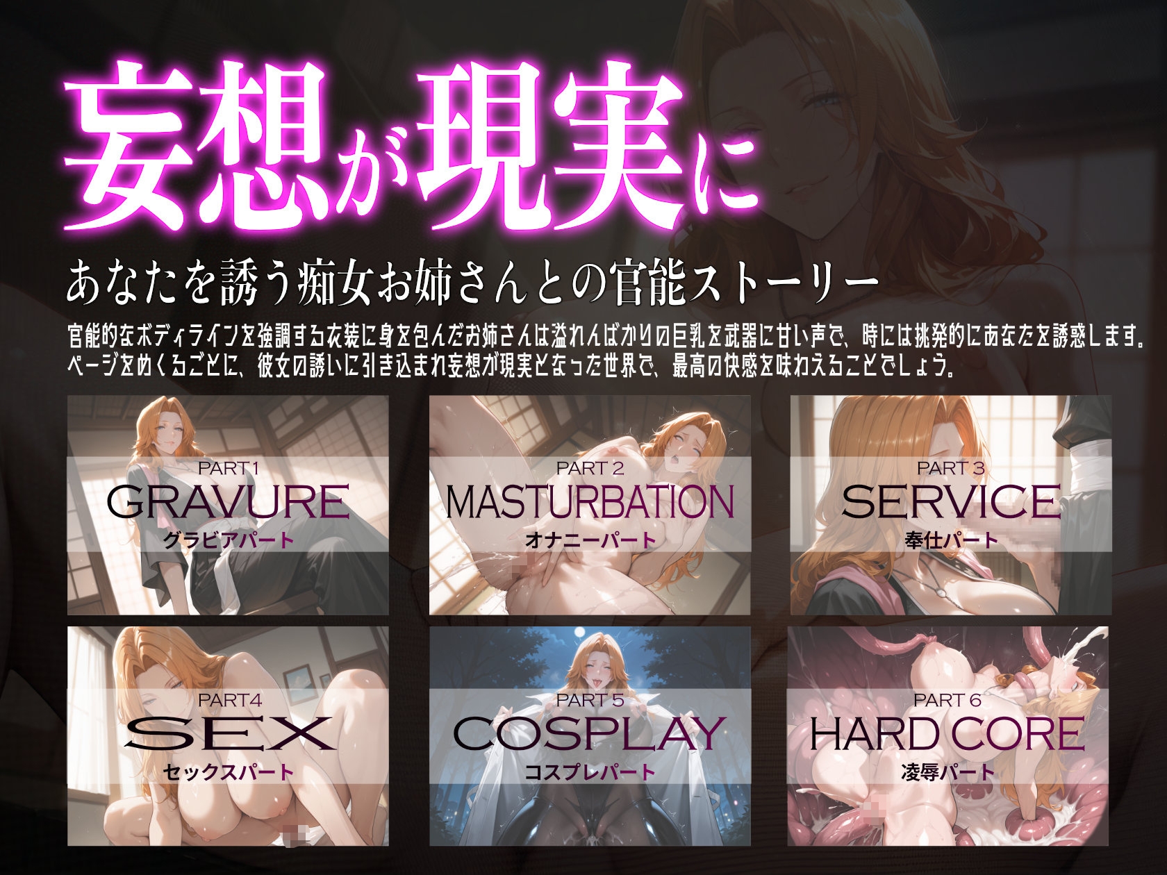 巨乳痴女同人CG集 エーテライト 松本乱〇編 画像1