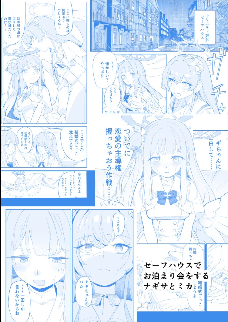 羽根の重なるふたりの距離 画像1