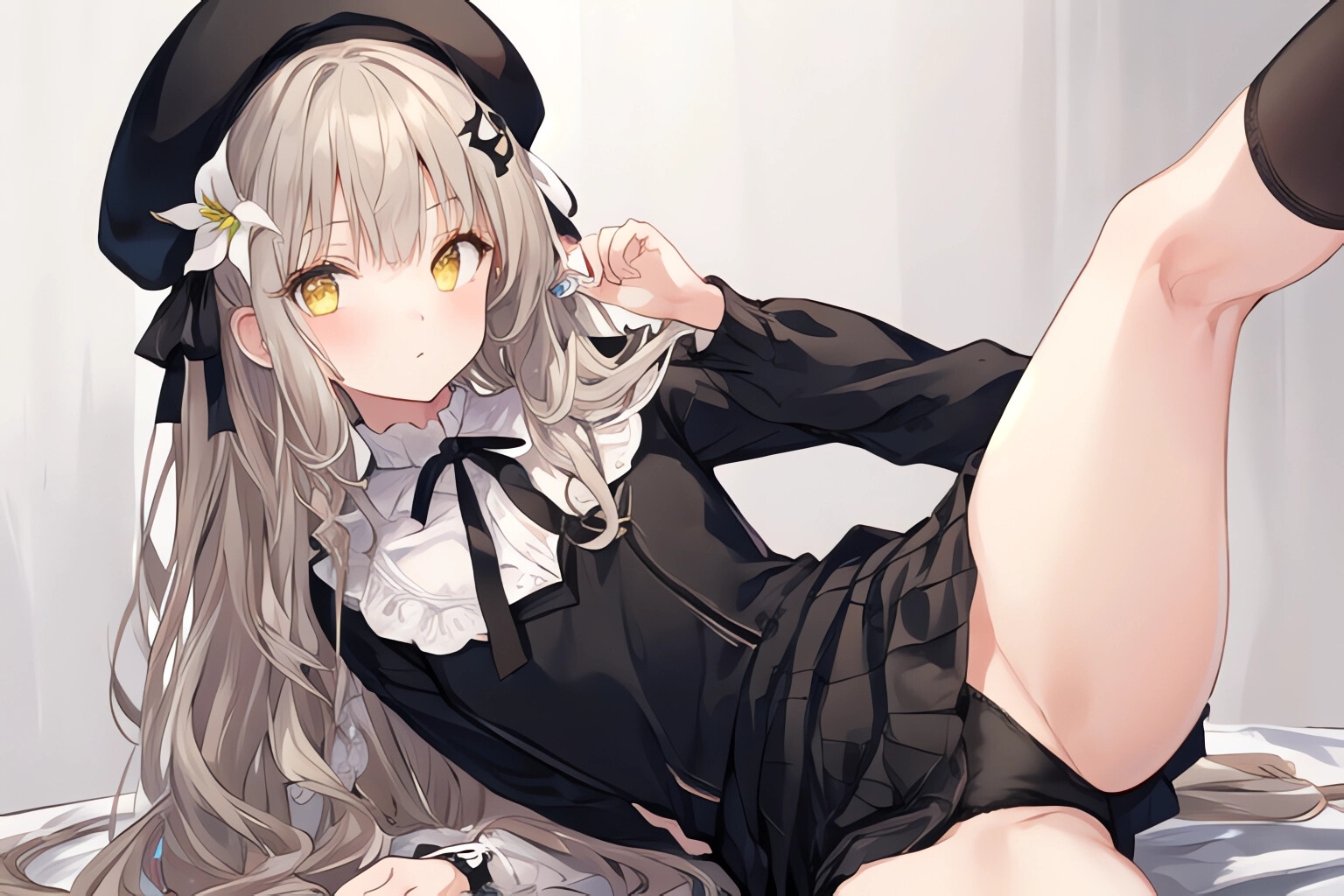 量産型の妹にフェラでイカされ～ヒミツの指導は後輩プレー 画像1