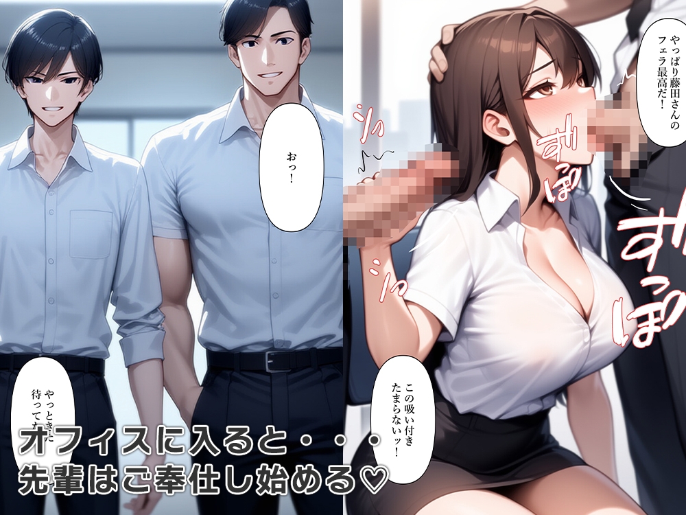 性処理課に配属され女体化奉仕する 画像4