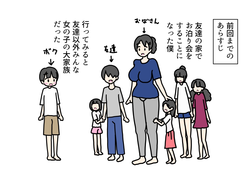 お泊り会の夜友達のお母さんとセックスしちゃった話 画像1