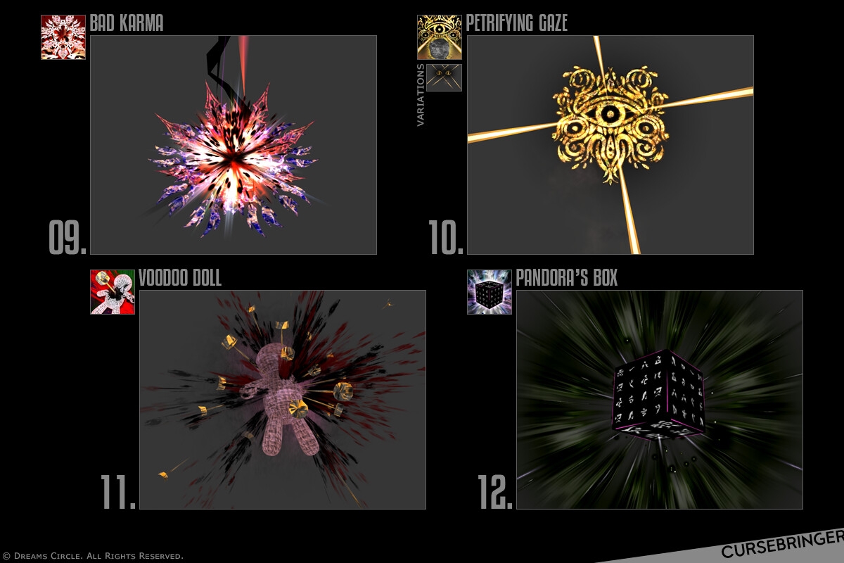 エフェクト素材集:EVFX呪術師