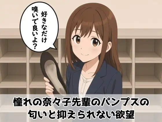 【足の匂いフェチ】憧れの奈々子先輩のパンプスの匂いと抑えられない欲望 ジャケット画像