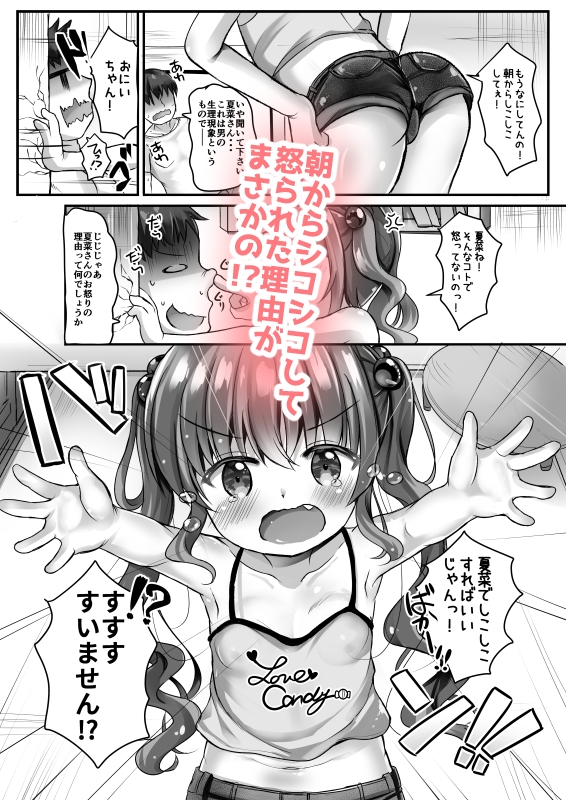 夏菜ちゃんとぷにぷにAVごっこするお話2 画像3