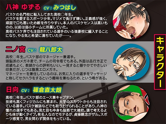 男子高校バスケ部 先輩たちに輪○された新入部員【フルボイス動画完全版】