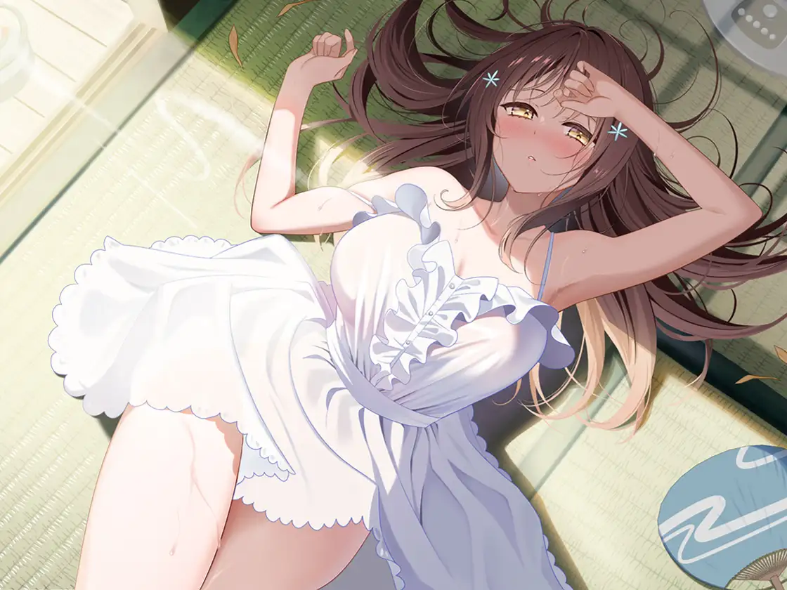 幼馴染のお姉ちゃんと、田舎で汗だくはじめてえっち とろとろすたじお エロ画像2