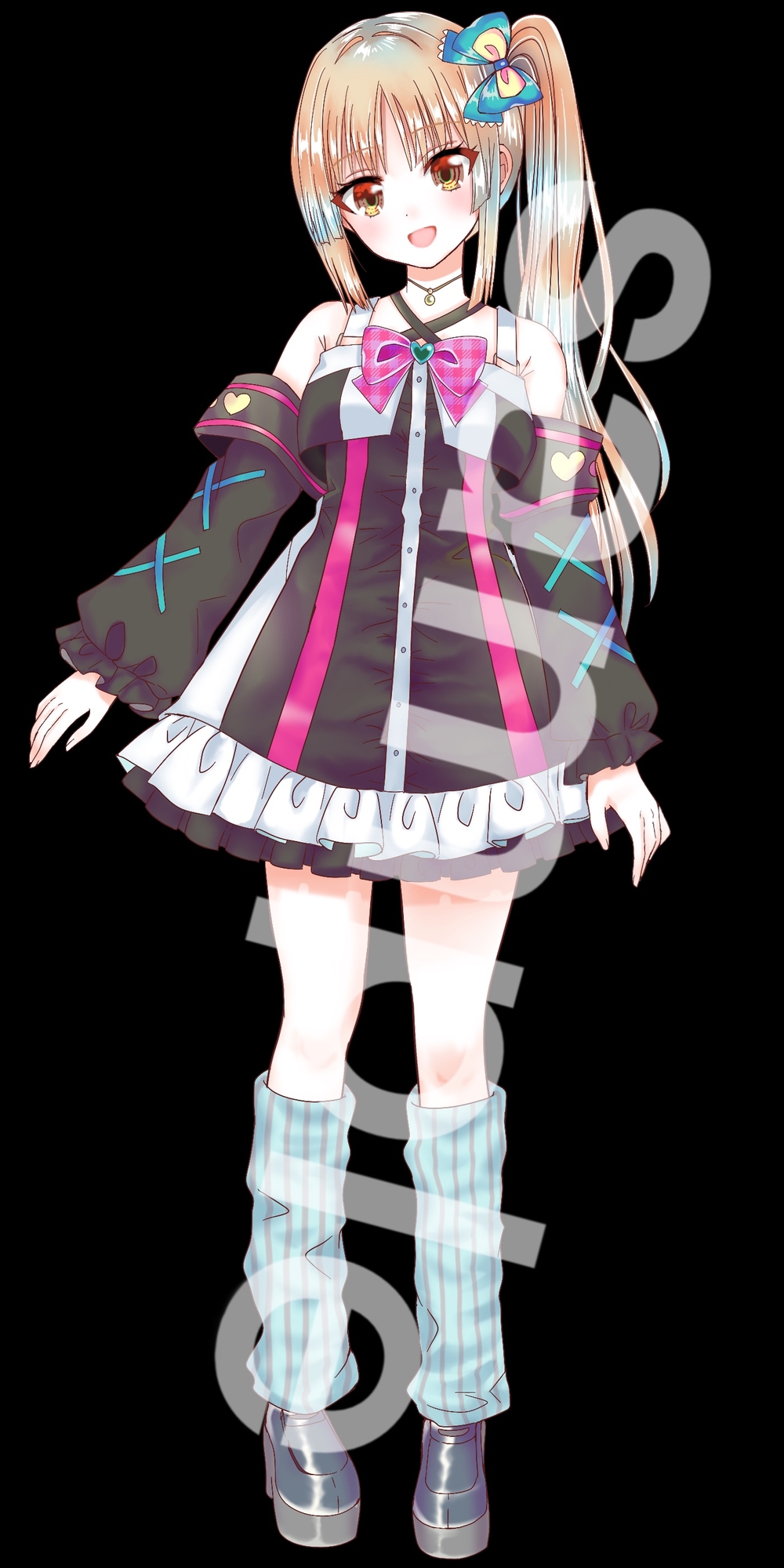 ファンタジー衣装の少女立ち絵42_1