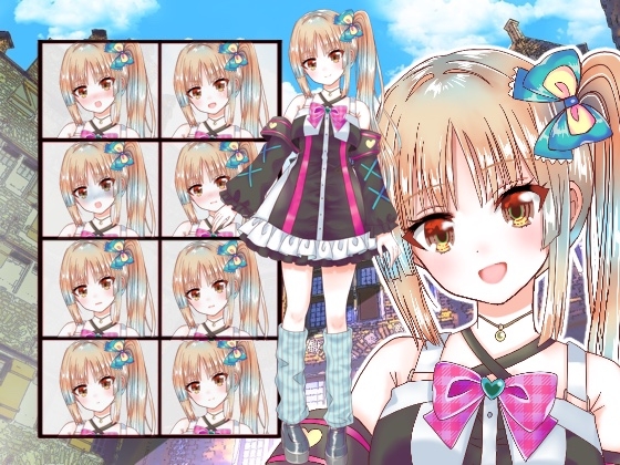 ファンタジー衣装の少女立ち絵42_2