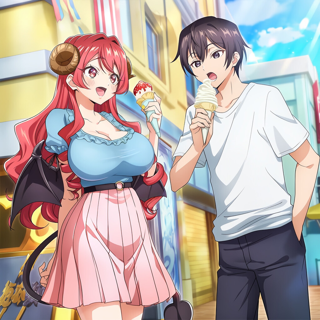 なぜか召喚されたサキュバスはキスをすると発育していく_出会い編_8