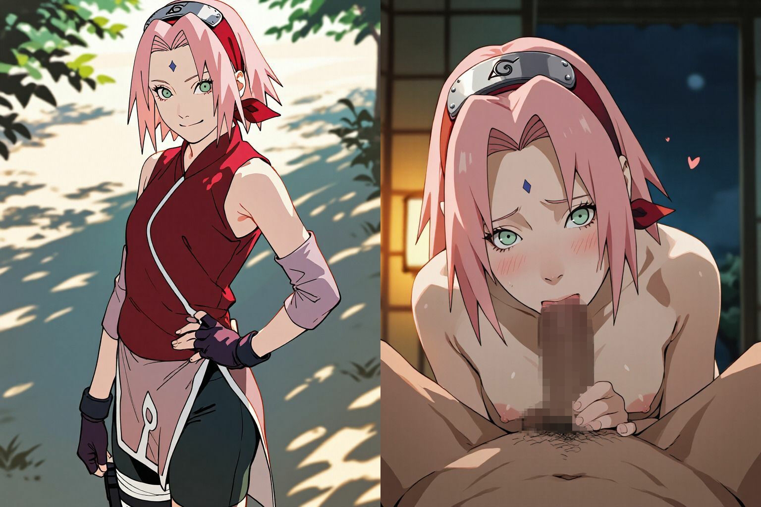 妻と彼女と3Pラブラブえっち 画像6